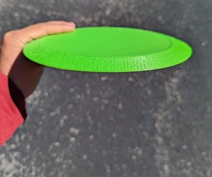 3D Printed Flying Disc