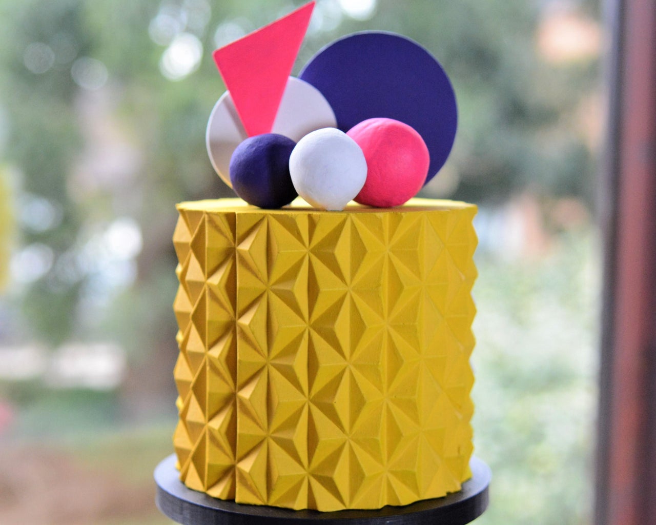 How to Design Origami / Geometric Cakes and Desserts in Tinkercad