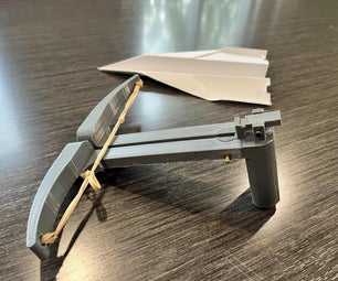 Paper Airplane Crossbow
