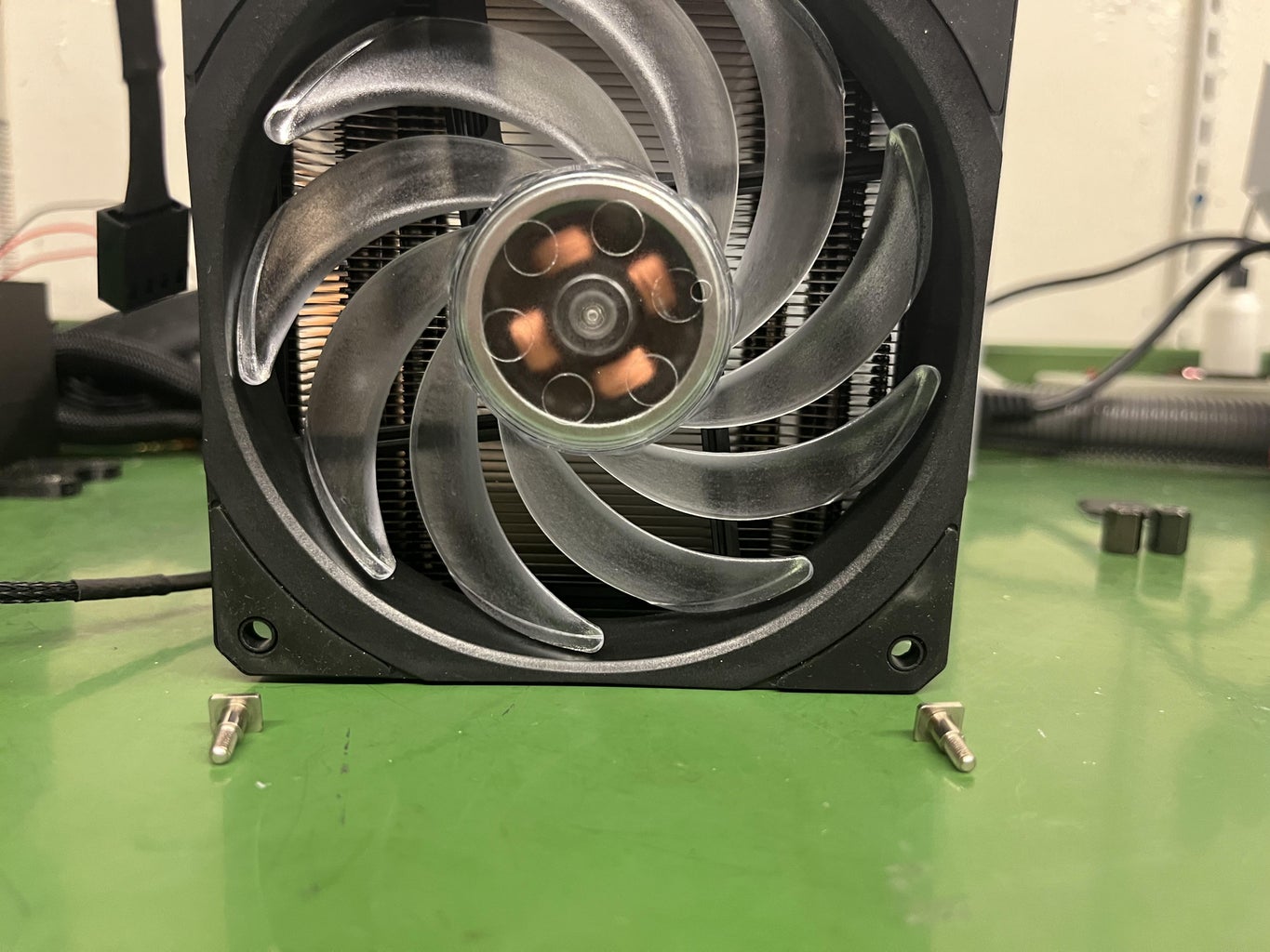 Prepping Cooling Fan