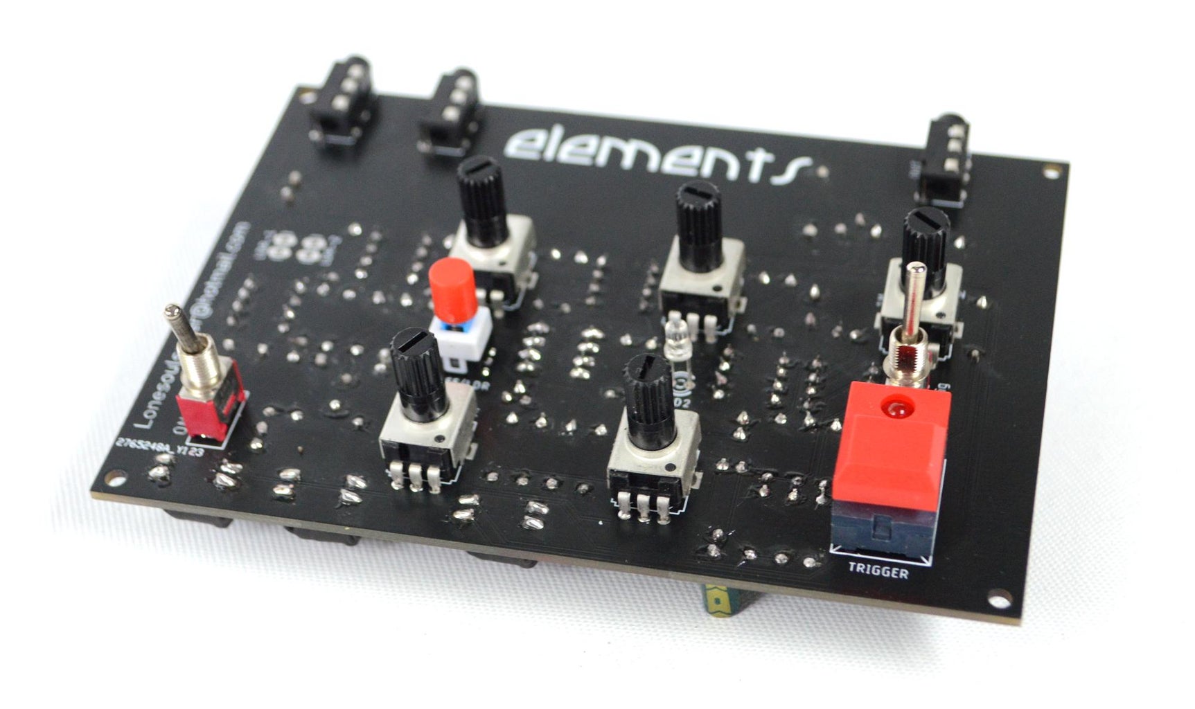 Adding the Components to the Front of the PCB