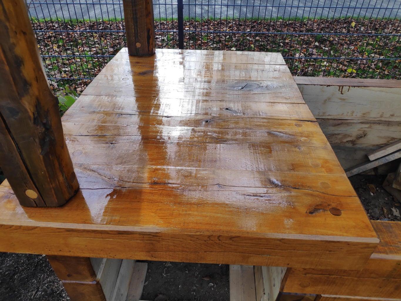 Sanding and Glazing Wood