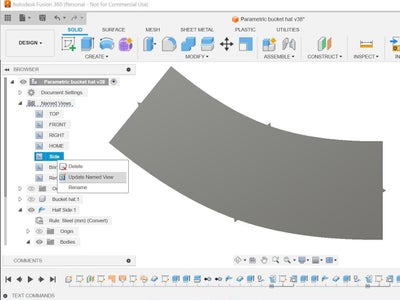 Updating the Pattern and Printing