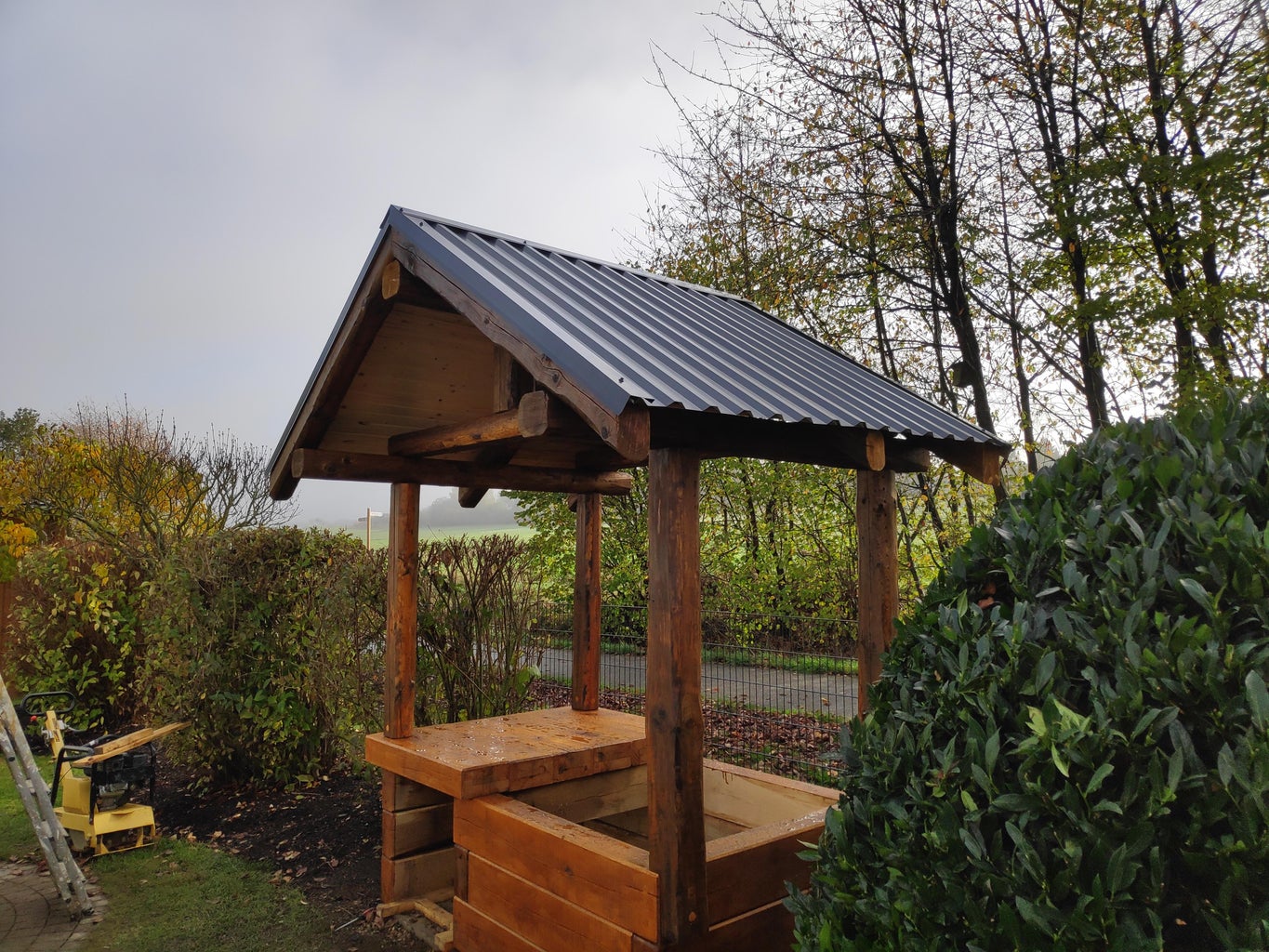 Trapezoidal Sheet Metal Roof