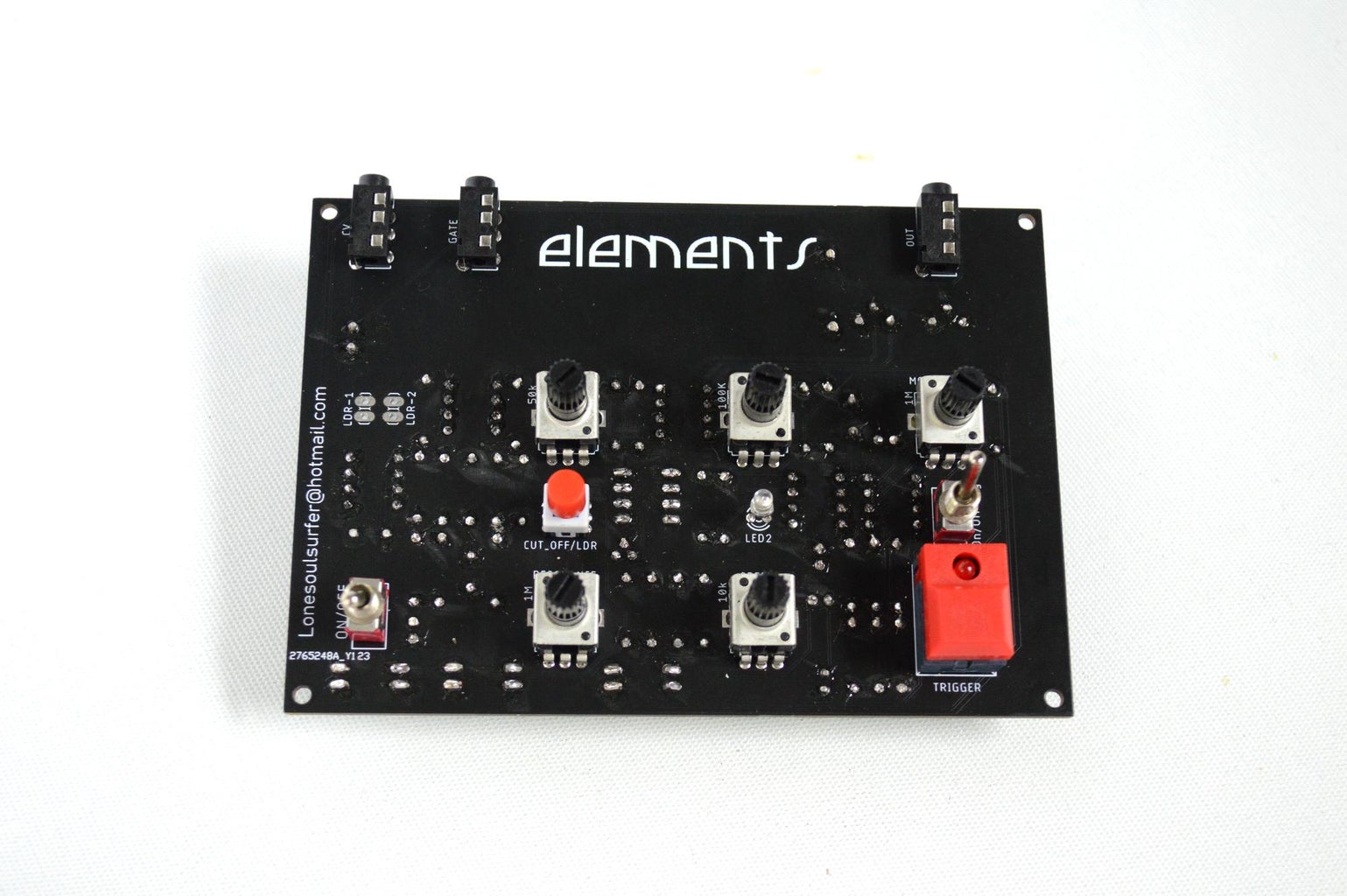 Adding the Components to the Front of the PCB