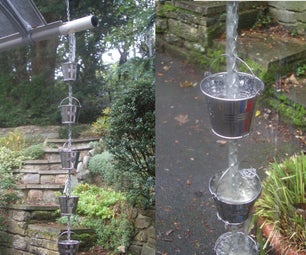 Mini Bucket Rain Chain