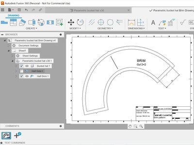 Creating Your Own Side and Brim Patterns