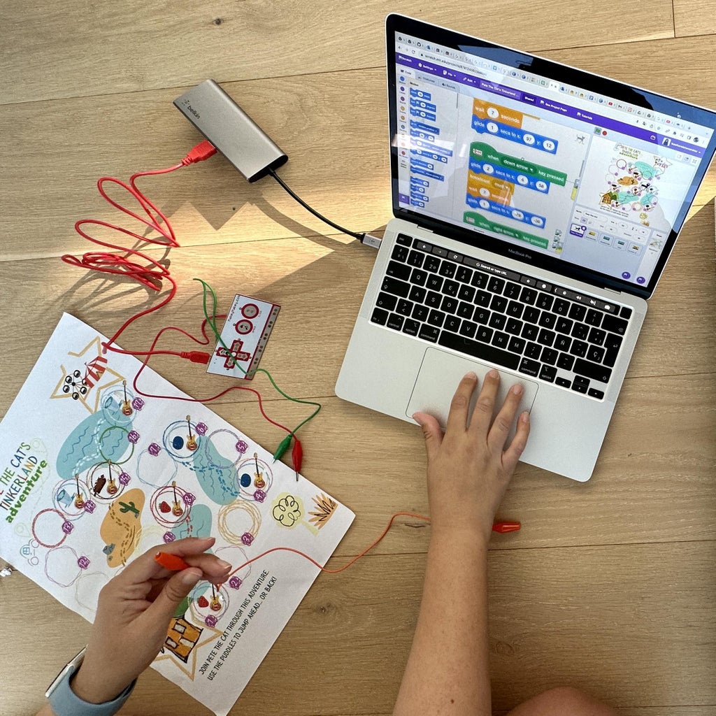 Code the Physical Board Game (Makey Makey and Scratch)