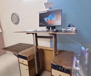 DIY Height Adjustable Desk