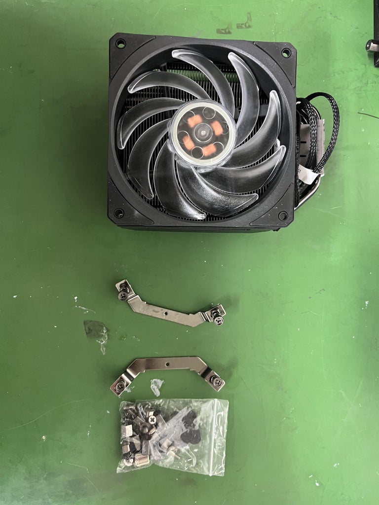 Prepping Cooling Fan