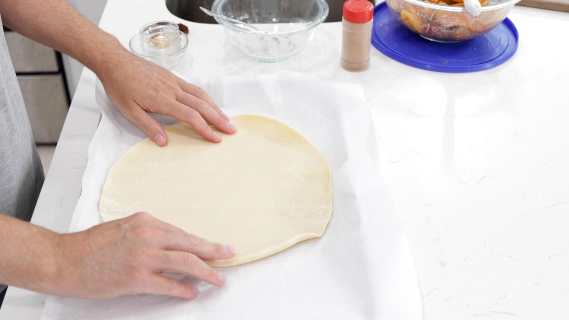 Assembling the Galette