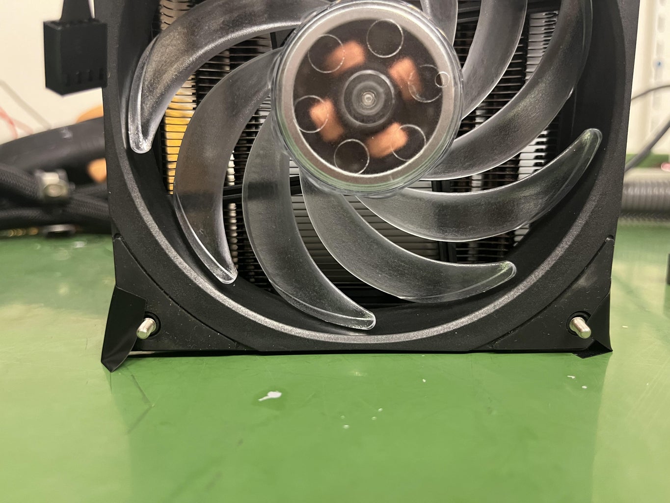 Prepping Cooling Fan