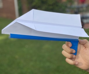3D Printed Paper Airplane Launcher