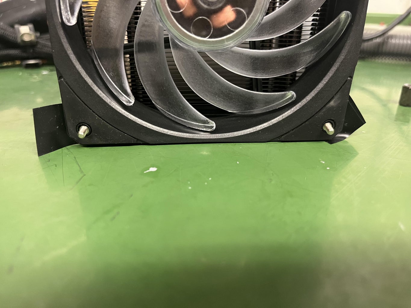 Prepping Cooling Fan