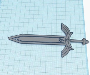 Master Sword Bookmark From the Legend of Zelda