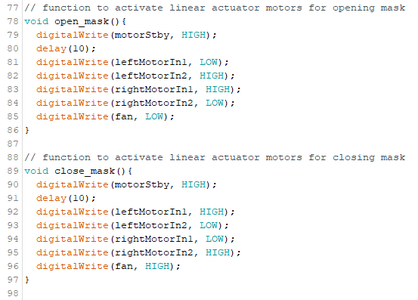 Programming and Component Interface of Prototype II