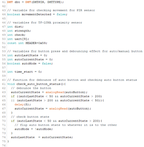 Programming and Component Interface of Prototype II