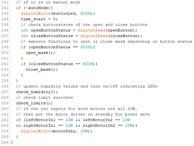 Programming and Component Interface of Prototype II