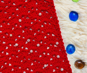 Simple and Easy Crochet Table Runner Valentine's Day Pattern