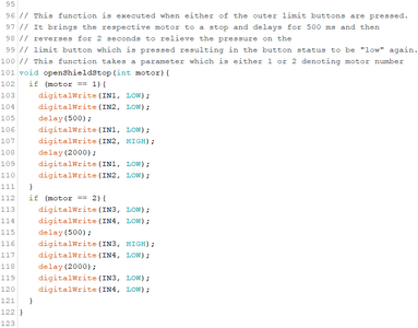 Programming and Component Interface of Prototype I