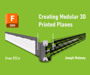 Designing and Building Modular 3D Printed Planes
