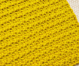 Easy Crochet Square Trinity Potholder
