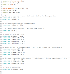 Programming and Component Interface of Prototype II